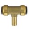Apollo 1/2 in. Brass Push-To-Connect x 1/2 in. Brass Push-To-Connect x 1/2 in. CTS Street Outlet Tee FSBT12STR - alternate 3